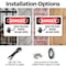 Signmission High Voltage Inside Do Not Open Danger Sign, Plastic, 10in W x 7in L, 2PK OS-2PACK-DS-P-710-L-1333 - alternate 5